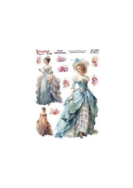 Sulu Transfer Kağıdı 25X35CM ST-1684