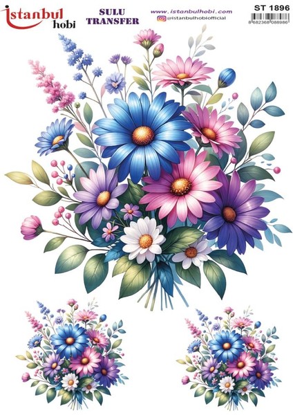 Sulu Transfer Kağıdı 25X35CM ST-1896