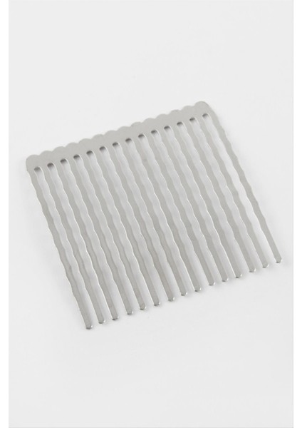 Dalgalı Metal Tarak Küçük 1 Adet