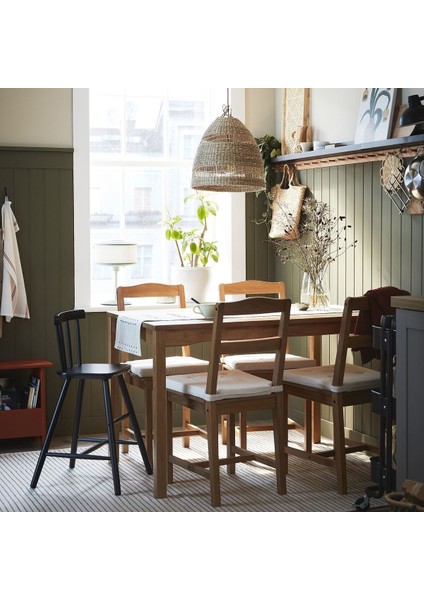 Mutfak Masası Takımı, Antika Vernik-Çam, 4 Sandalyeli fırsatları