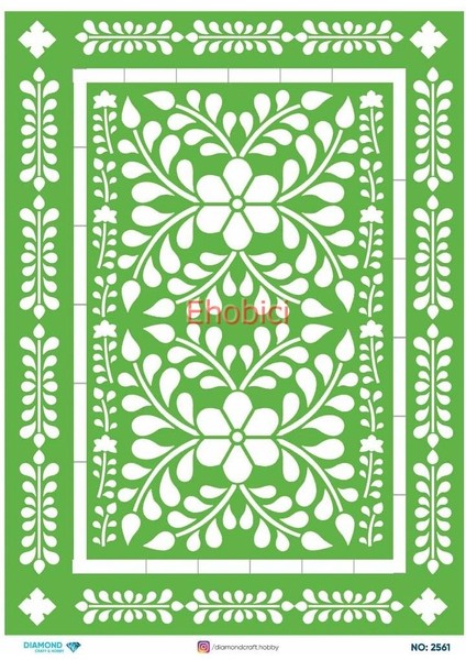 Diamond Pirinç Dekopaj Kağıdı - 2561