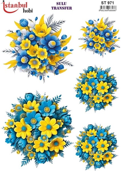 Sulu Transfer Kağıdı 25X35CM ST-971