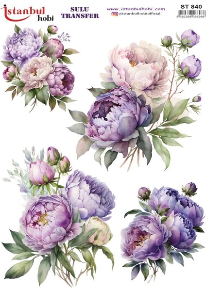 Sulu Transfer Kağıdı 25X35CM ST-840