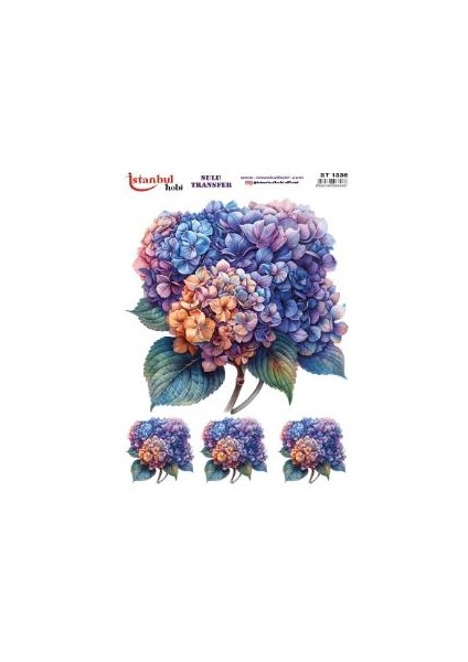 Sulu Transfer Kağıdı 25X35CM ST-1336