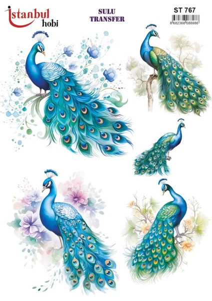 Sulu Transfer Kağıdı 25X35CM ST-767