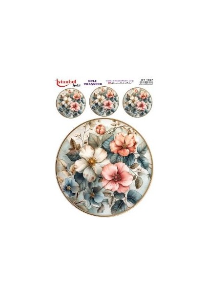 Sulu Transfer Kağıdı 25X35CM ST-1327