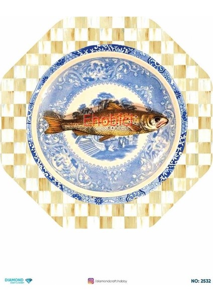 Diamond Pirinç Dekopaj Kağıdı - 2532