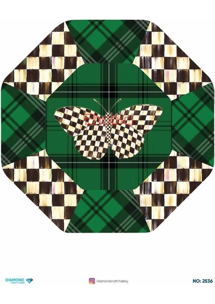 Diamond Pirinç Dekopaj Kağıdı - 2536