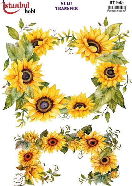 Sulu Transfer Kağıdı 25X35CM ST-945