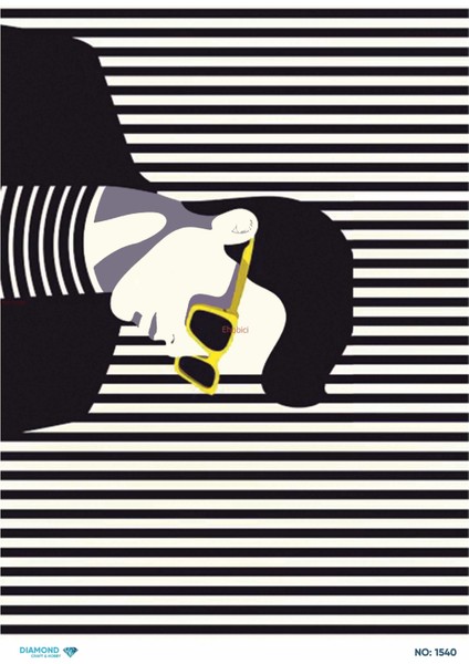 Diamond Pirinç Dekopaj Kağıdı - 1540