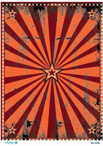 Diamond Pirinç Dekopaj Kağıdı - 2138