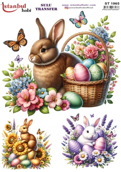 Sulu Transfer Kağıdı 25X35CM ST-1965