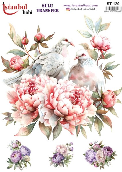 Sulu Transfer Kağıdı 25X35CM ST-120