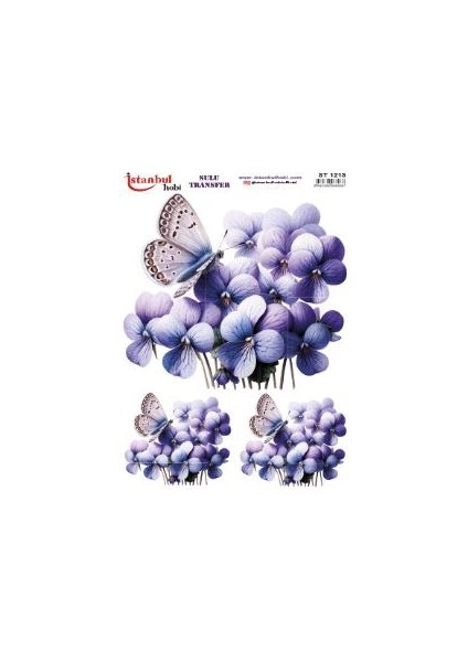 Sulu Transfer Kağıdı 25X35CM ST-1213