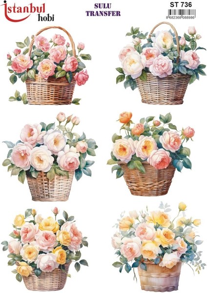 Sulu Transfer Kağıdı 25X35CM ST-736