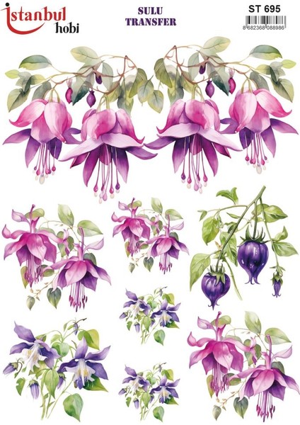 Sulu Transfer Kağıdı 25X35CM ST-695