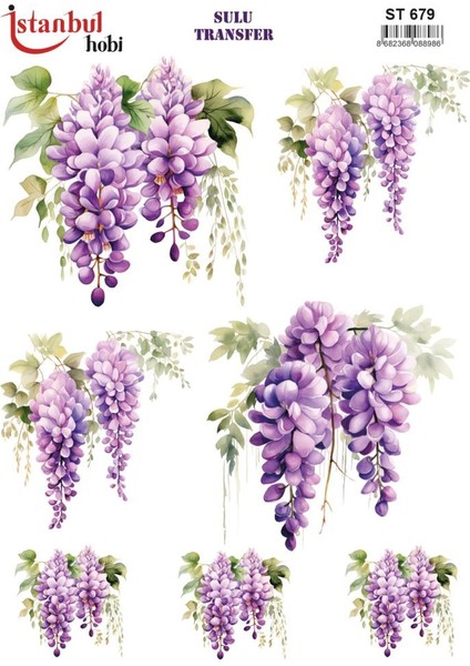 Sulu Transfer Kağıdı 25X35CM ST-679