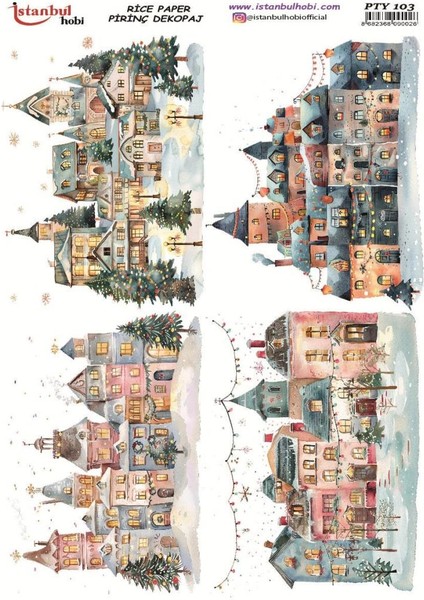Pirinç Dekopaj Kağıdı 30X42CM PTY-103