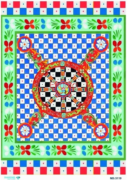 Diamond Pirinç Dekopaj Kağıdı - 5119
