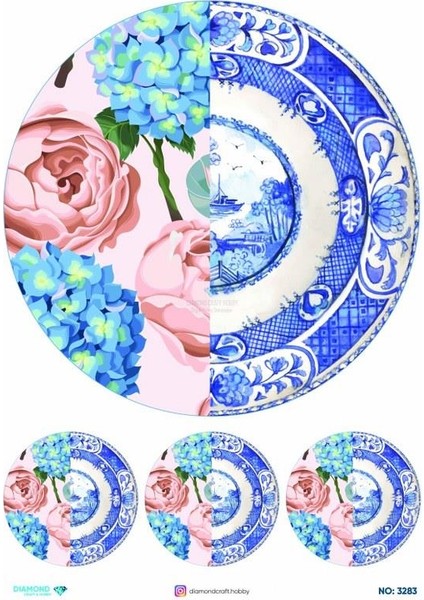 Diamond Pirinç Dekopaj Kağıdı - 3283