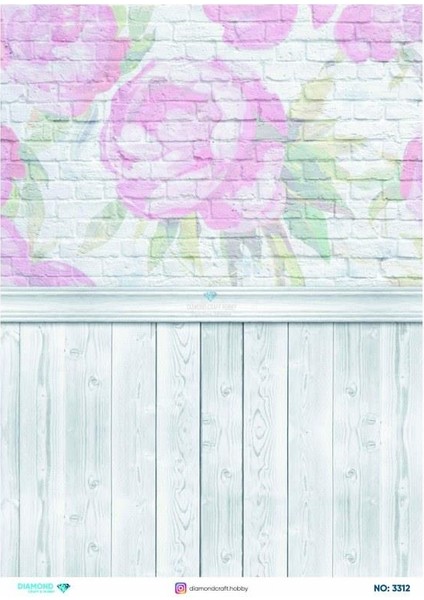 Diamond Pirinç Dekopaj Kağıdı - 3312