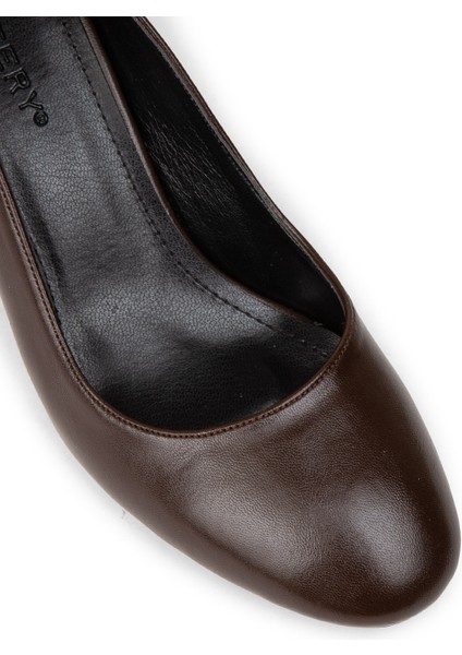 Kadın Kahverengi Günlük Topuklu Ayakkabı - K7200ZKHVM01 fırsatları