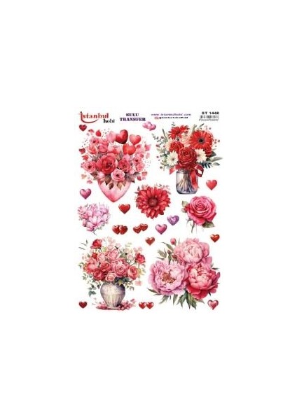 Sulu Transfer Kağıdı 25X35CM ST-1448