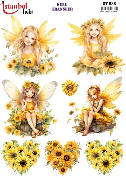 Sulu Transfer Kağıdı 25X35CM ST-938