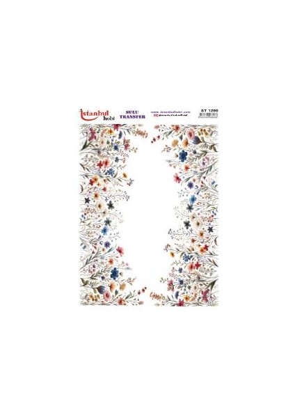 Sulu Transfer Kağıdı 25X35CM ST-1290