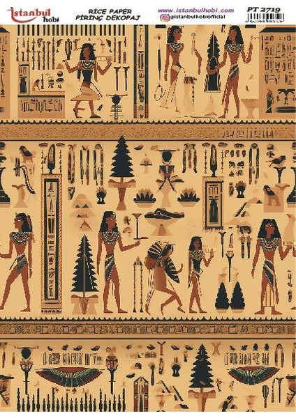 Pirinç Dekopaj Kağıdı 30X42CM PT-2719