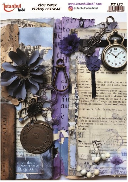 Pirinç Dekopaj Kağıdı 30X42CM PT-157