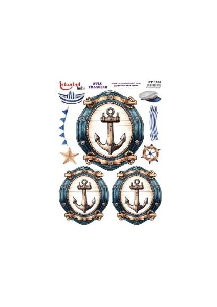 Sulu Transfer Kağıdı 25X35CM ST-1793