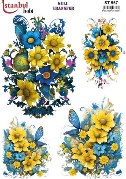 Sulu Transfer Kağıdı 25X35CM ST-967