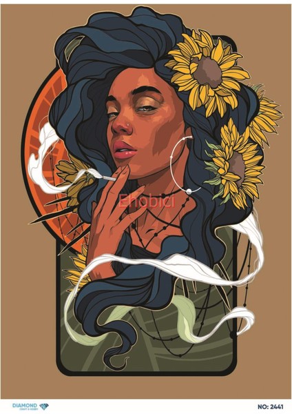 Diamond Pirinç Dekopaj Kağıdı - 2441