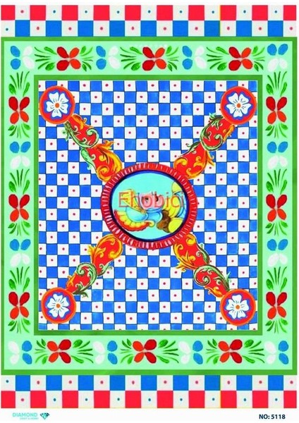 Diamond Pirinç Dekopaj Kağıdı - 5118