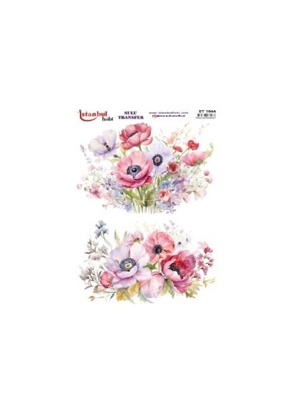 Sulu Transfer Kağıdı 25X35CM ST-1644