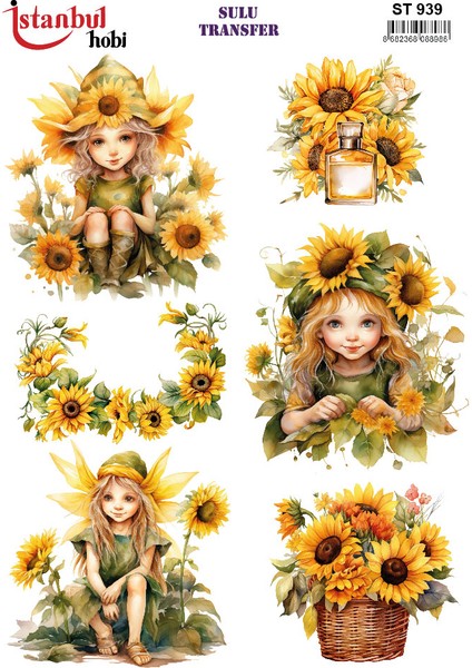 Sulu Transfer Kağıdı 25X35CM ST-939