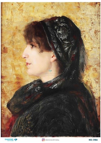 Diamond Pirinç Dekopaj Kağıdı - 3186