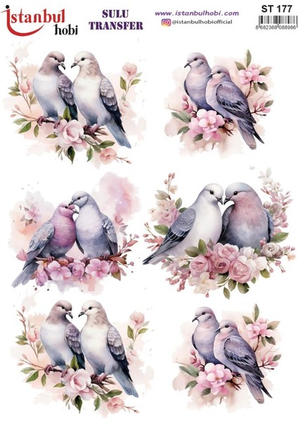 Sulu Transfer Kağıdı 25X35CM ST-177