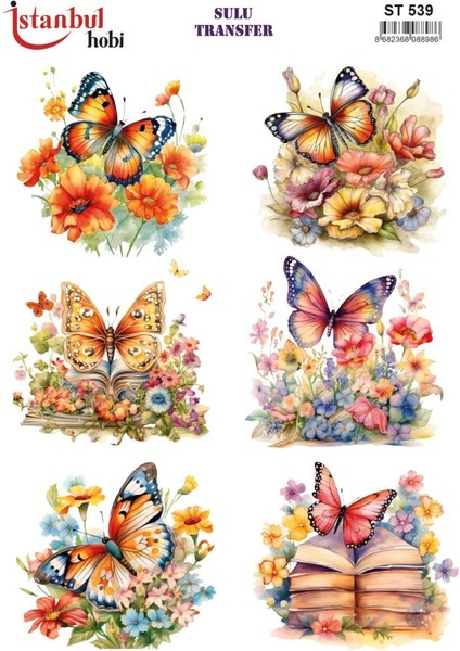 Sulu Transfer Kağıdı 25X35CM ST-539