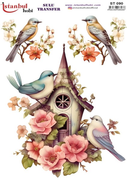 Sulu Transfer Kağıdı 25X35CM St-90