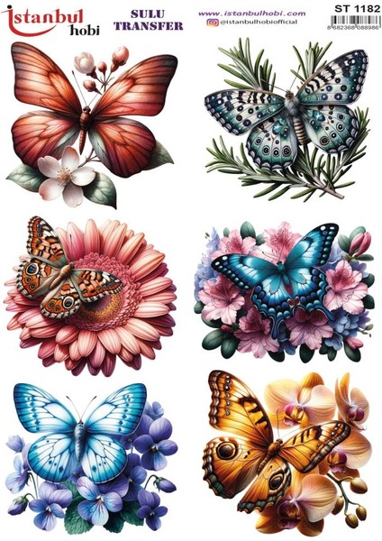 Sulu Transfer Kağıdı 25X35CM ST-1182