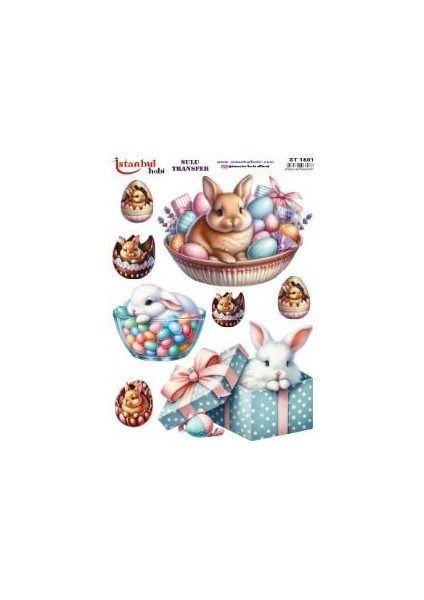 Sulu Transfer Kağıdı 25X35CM ST-1501