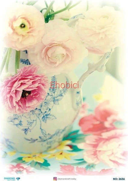 Diamond Pirinç Dekopaj Kağıdı - 2636