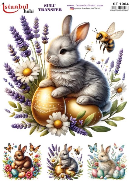 Sulu Transfer Kağıdı 25X35CM ST-1964