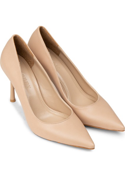 Kadın Nut Renginde Stiletto Topuklu Ayakkabı - P4539ZNUTM01 modelleri