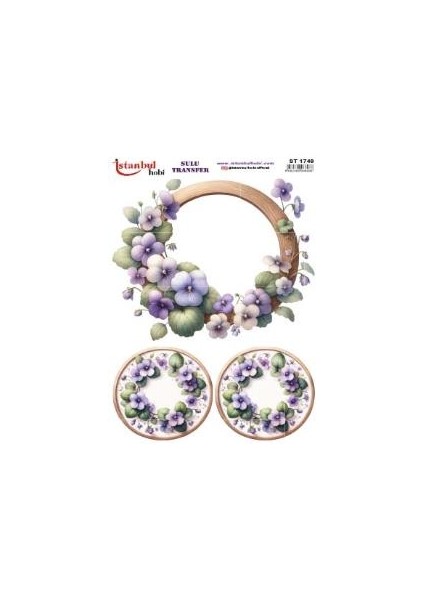 Sulu Transfer Kağıdı 25X35CM ST-1749