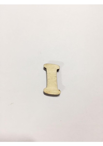 2,5cm Ahşap Harf ve Rakamlar - I