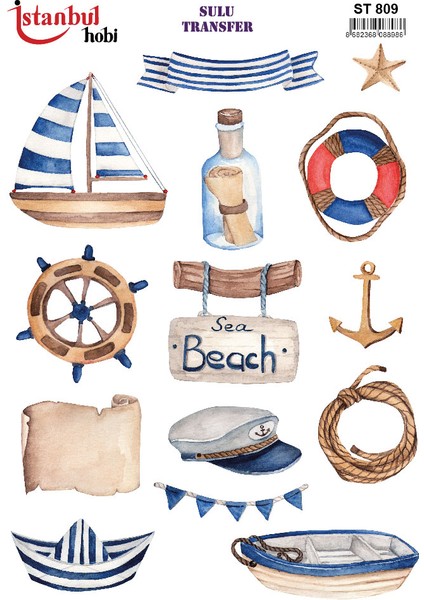 Sulu Transfer Kağıdı 25X35CM ST-809