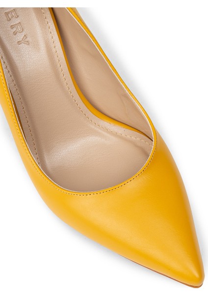 Kadın Hardal Renk Stiletto Ayakkabı - P4539ZHRDM01 fırsatları